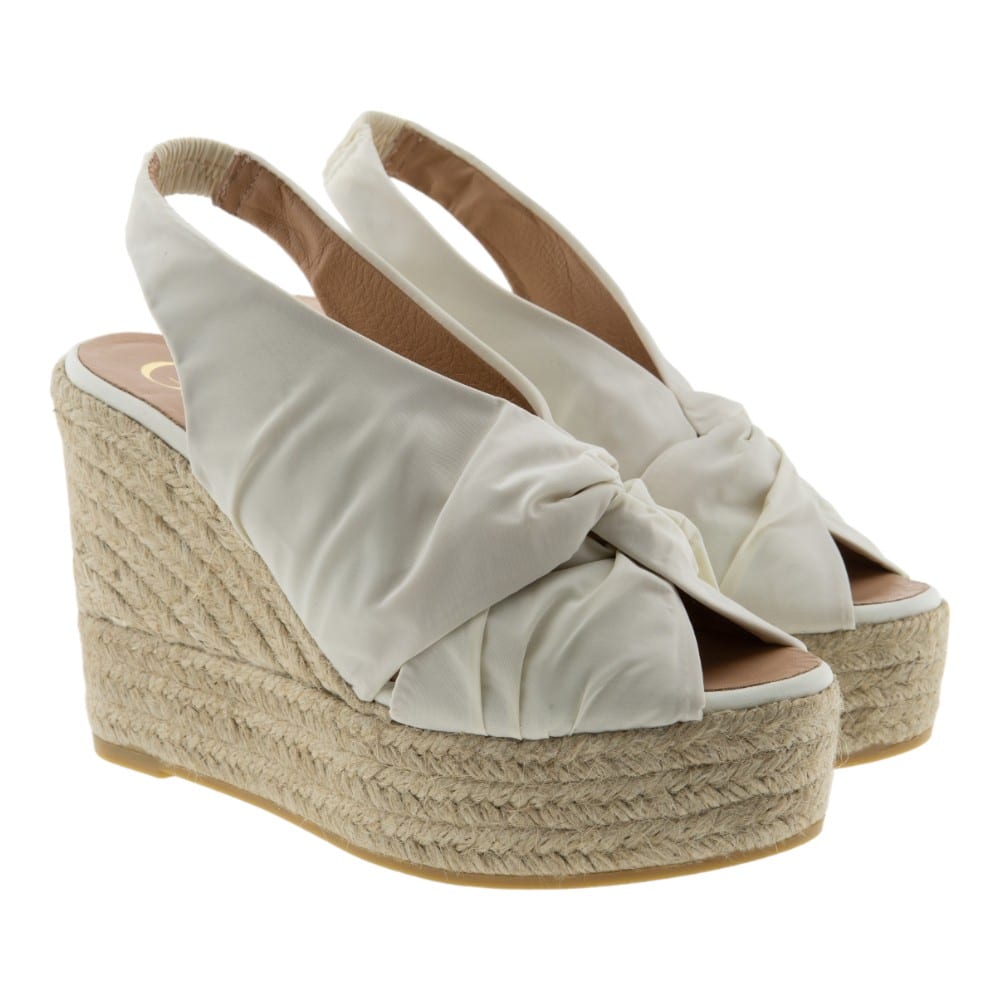 Espadrilles Cuña Gaimo Tono Marfil Anca