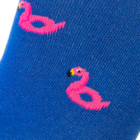 Pikys hombre azul con flamencos rosas | West Mister foto 2