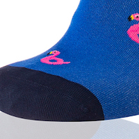 Pikys hombre azul con flamencos rosas | West Mister foto 4