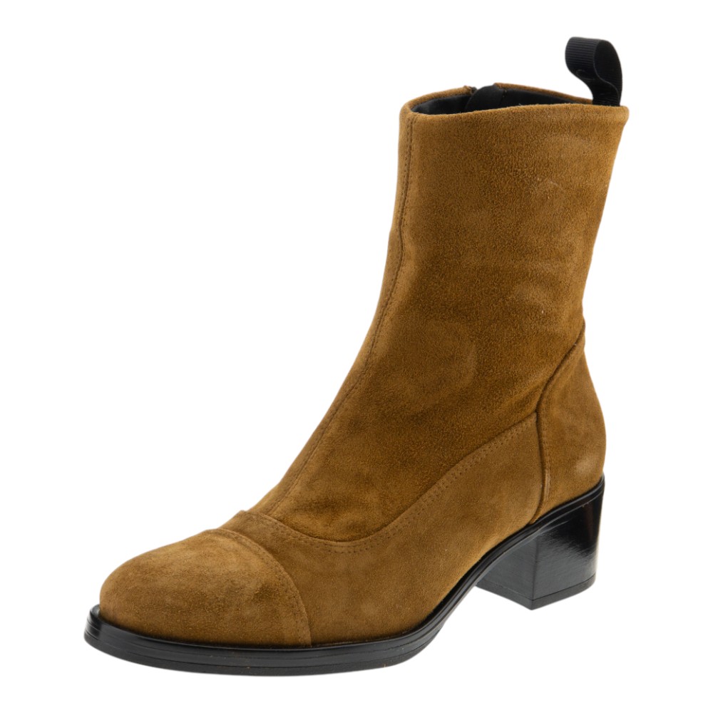 Botín tacón cuadrado cuero Gaimo – Elegancia y comodidad diaria foto 3