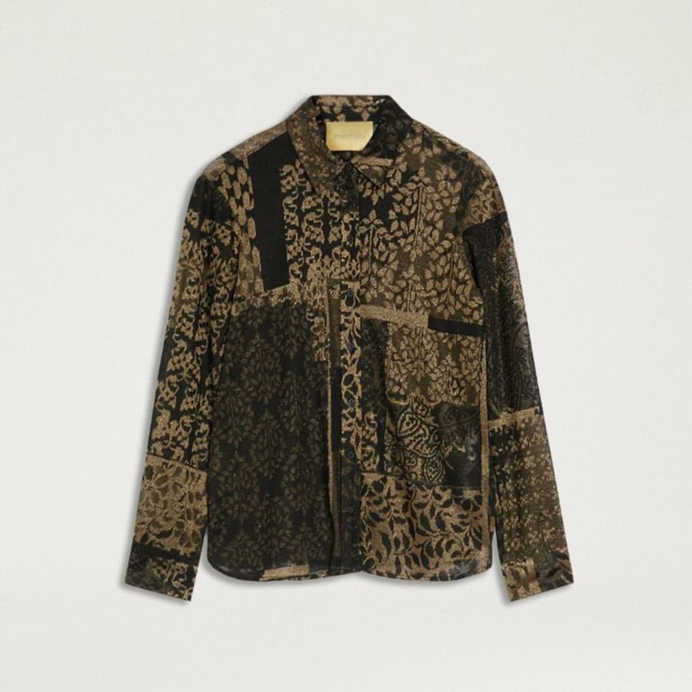 Camisa manga larga jacquard mujer Momoni Arles Shirt 