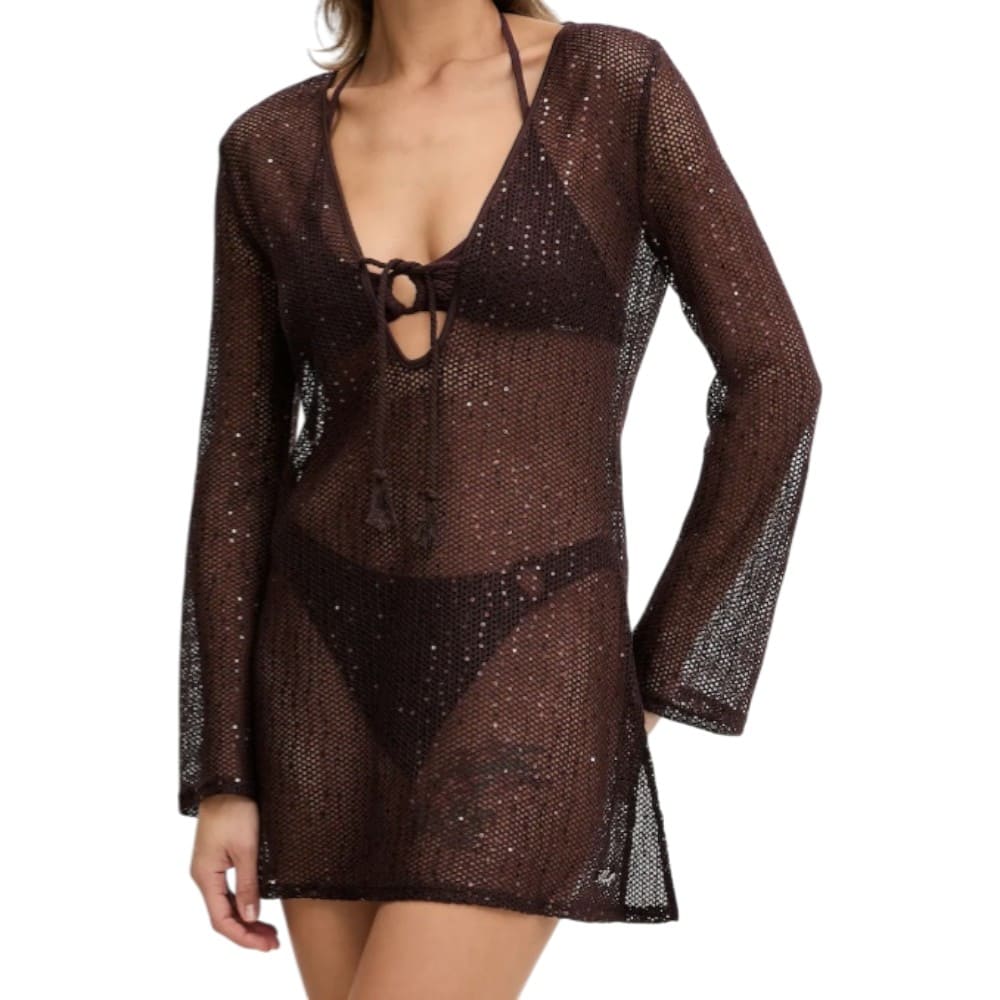 Vestido playa lentejuelas Karl Lagerfeld B1W46037