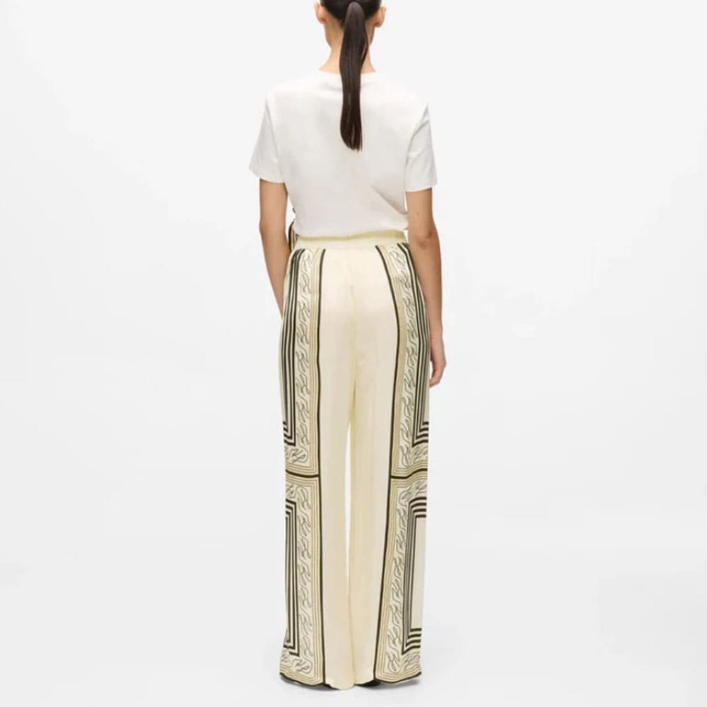 Pantalón ancho fluido Karl Lagerfeld elegante y sofisticado foto 3