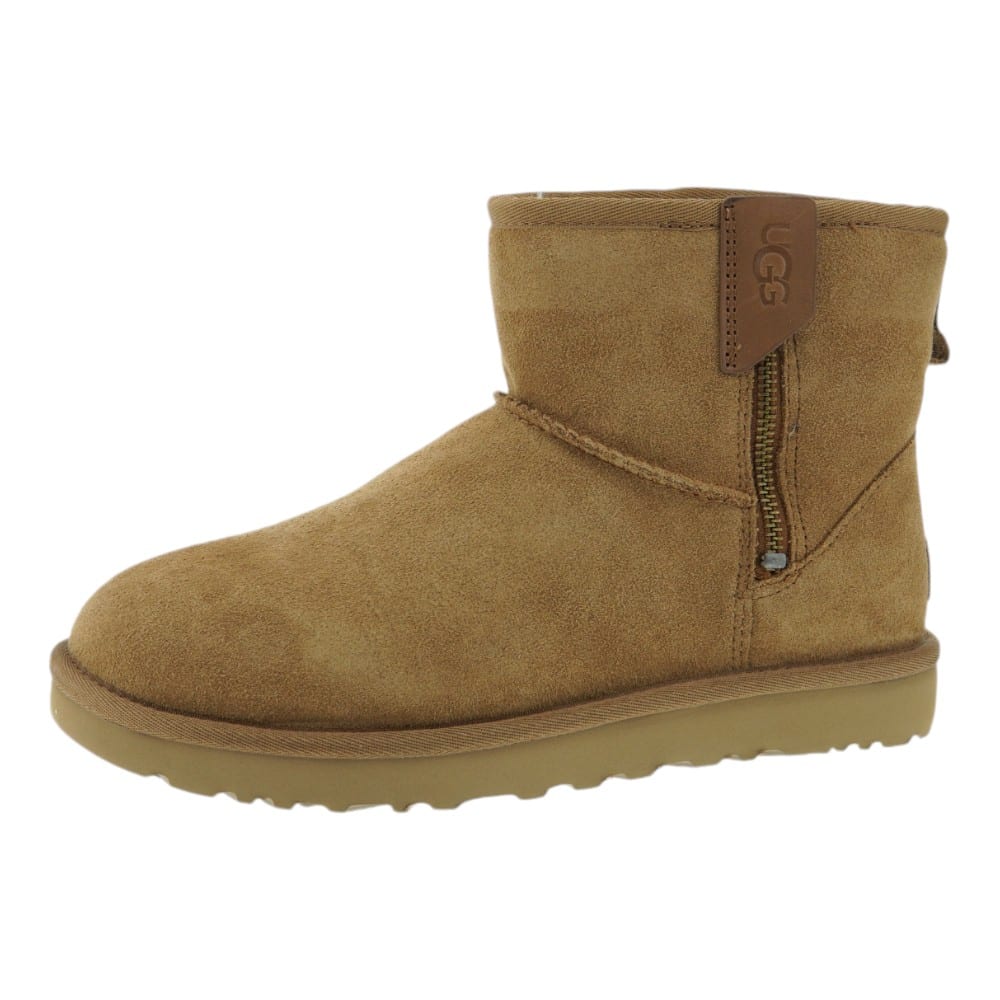 Bota baja piel cordero cremallera Ugg Bailey Zip Mini foto 3