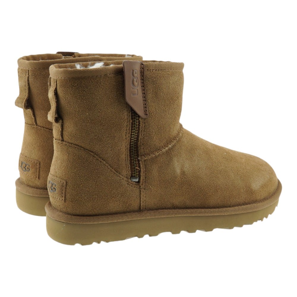 Bota baja piel cordero cremallera Ugg Bailey Zip Mini foto 4