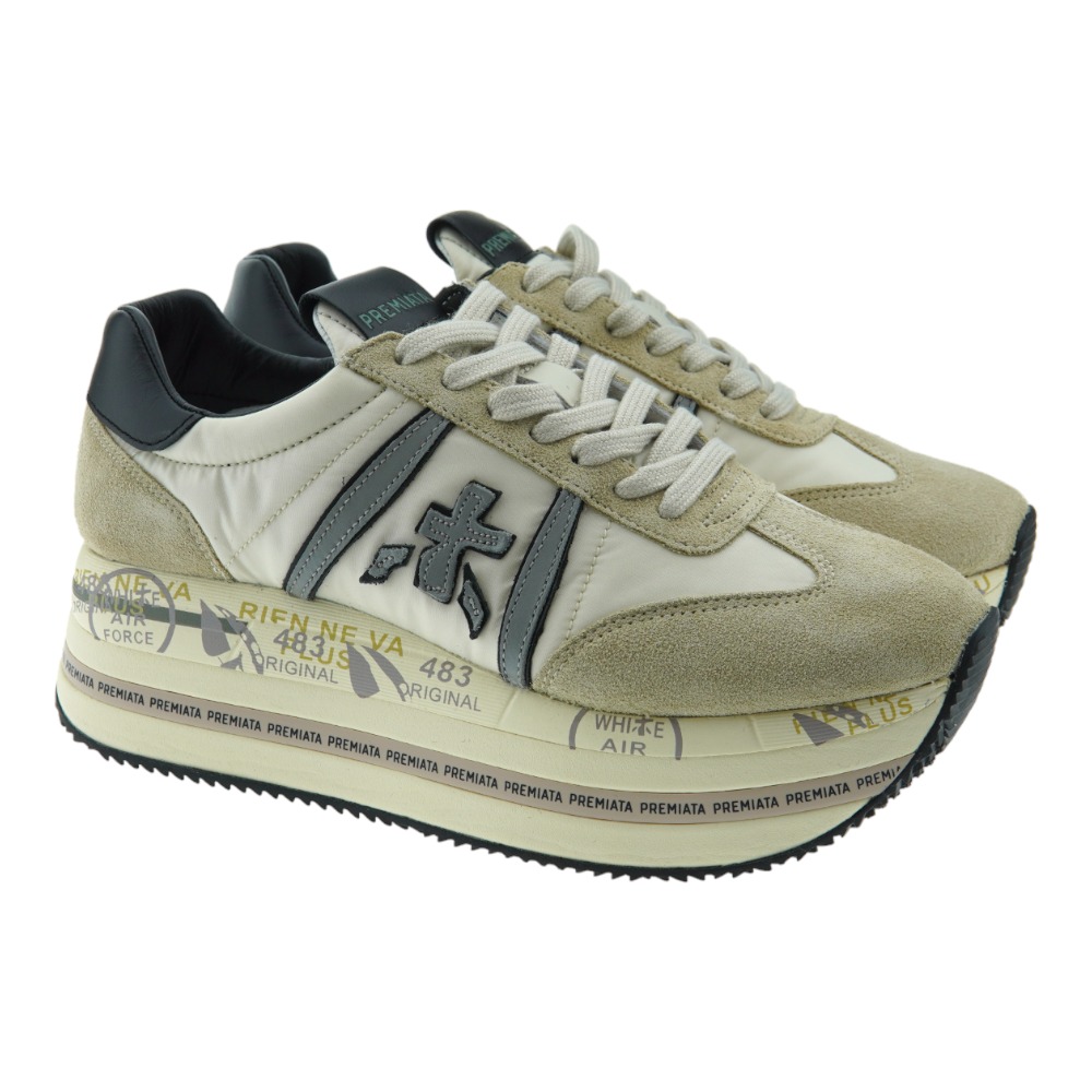 Zapatillas sneakers mujer plataforma Premiata Beth