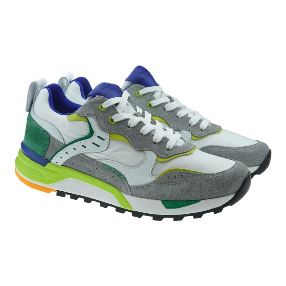 Sneakers caballero nylon y ante Voile Blanche Bholt Suede