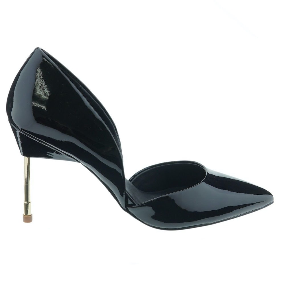 Salón stiletto metalizado Kurt Geiger Bond foto 5
