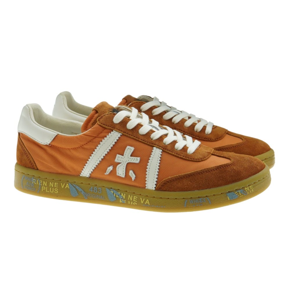 Sneakers Premiata Bonny 6761 Naranja-Blanco Hombre