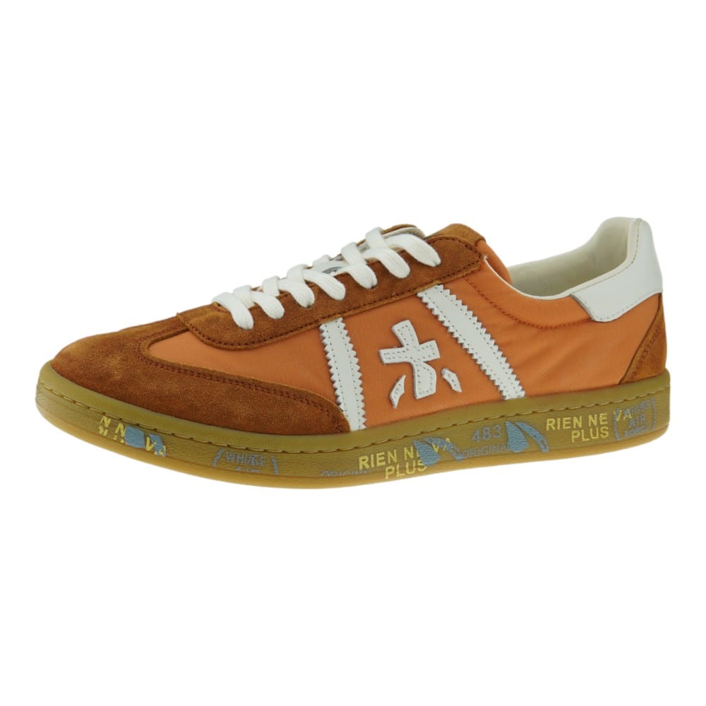 Sneakers Premiata Bonny 6761 Ocre | Calzado Masculino Elegante | Gallery Carrile foto 3