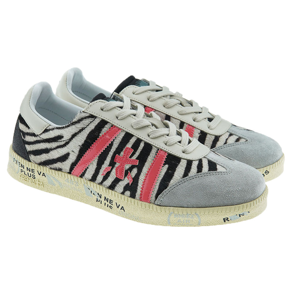Zapatillas mujer piel pony cebra Premiata Bonnied 5940