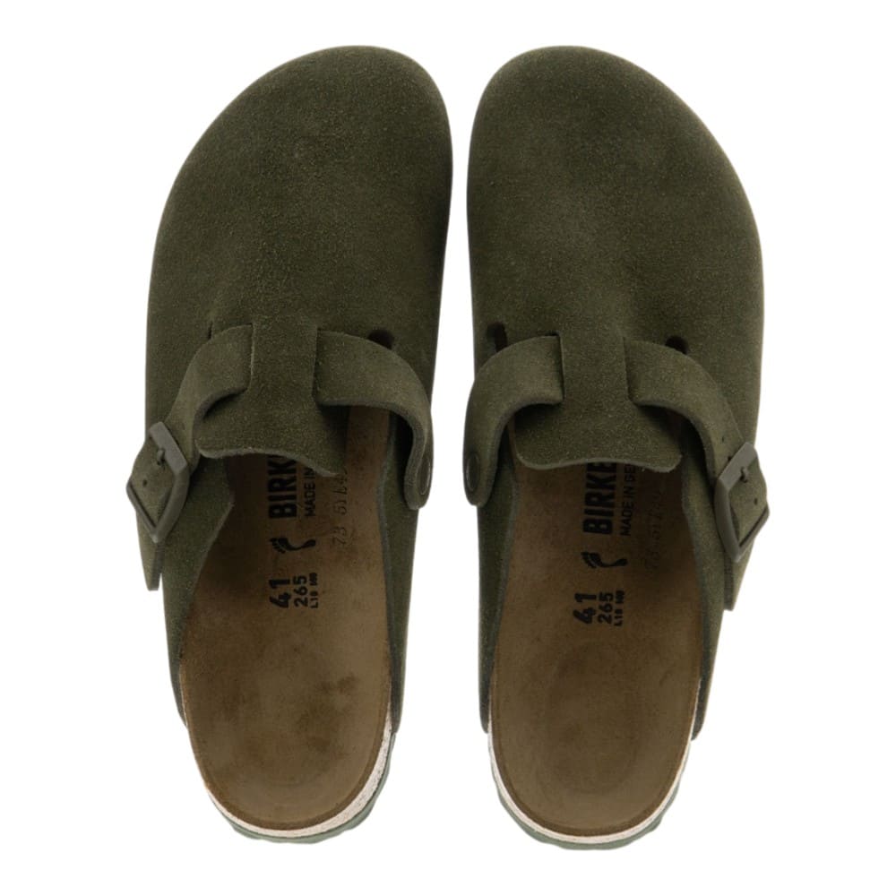 Zueco Boston caballero Birkenstock verde oliva foto 2