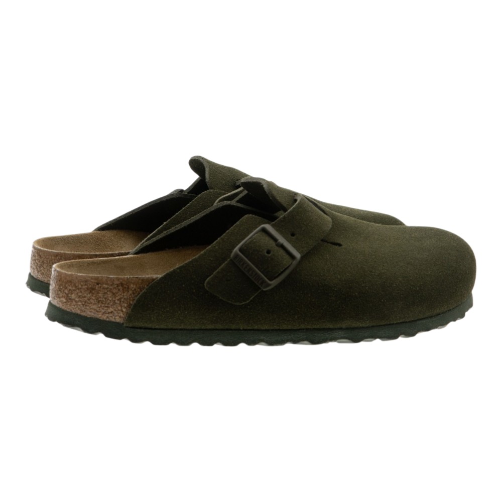Zueco Boston caballero Birkenstock verde oliva foto 4
