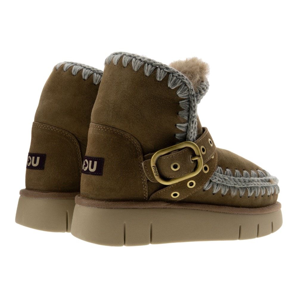 Botas australianas plataforma Mou con forro y hebilla foto 4