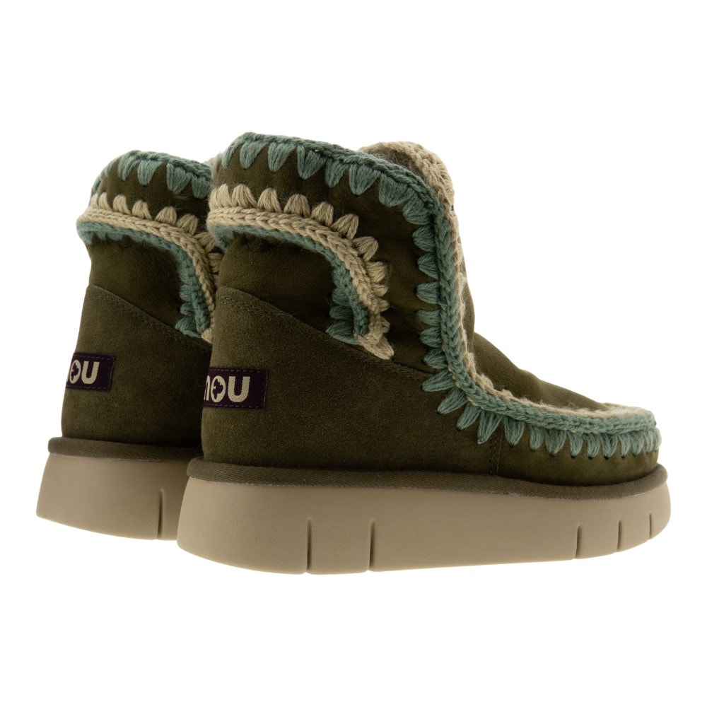 Botas australianas borreguillo mujer Mou verde caqui foto 4