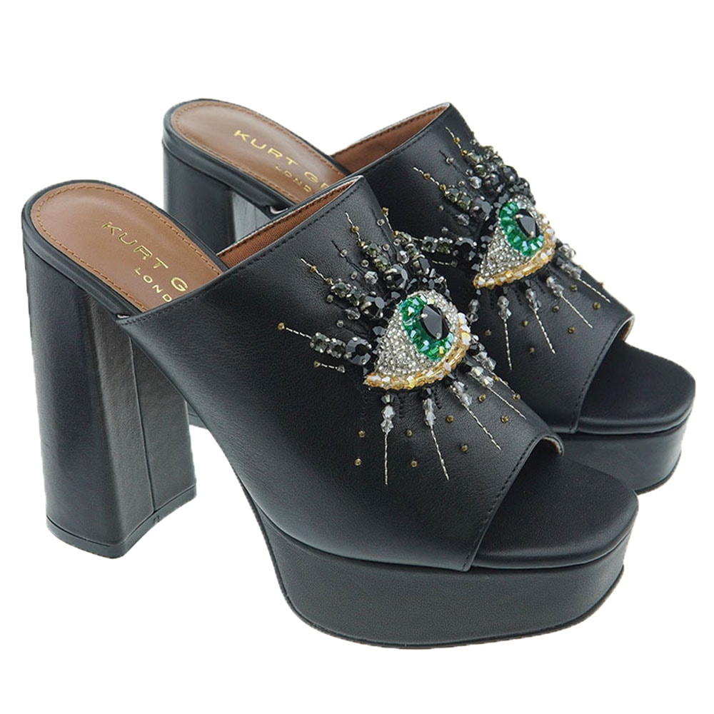 Sandalia mule tacón ojo Kurt Geiger Bree Eye