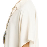 Camisa de Seda Beig Momoni para Mujer | Elegante y Versátil foto 7
