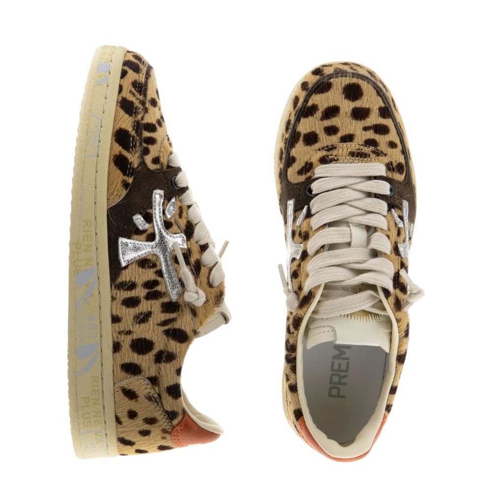 Zapatillas Mujer Piel Pony Leopardo Premiata foto 2