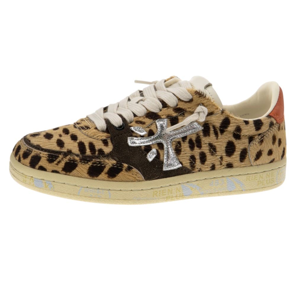 Zapatillas Mujer Piel Pony Leopardo Premiata foto 3