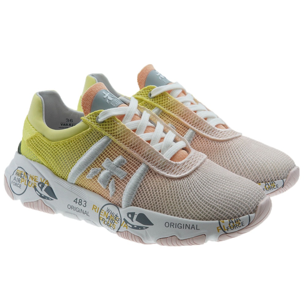 Deportivas mujer nylon cordón Premiata Buff 6204