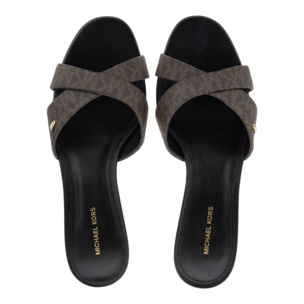 Sandalias tacón destalonadas Michael Kors elegantes foto 2