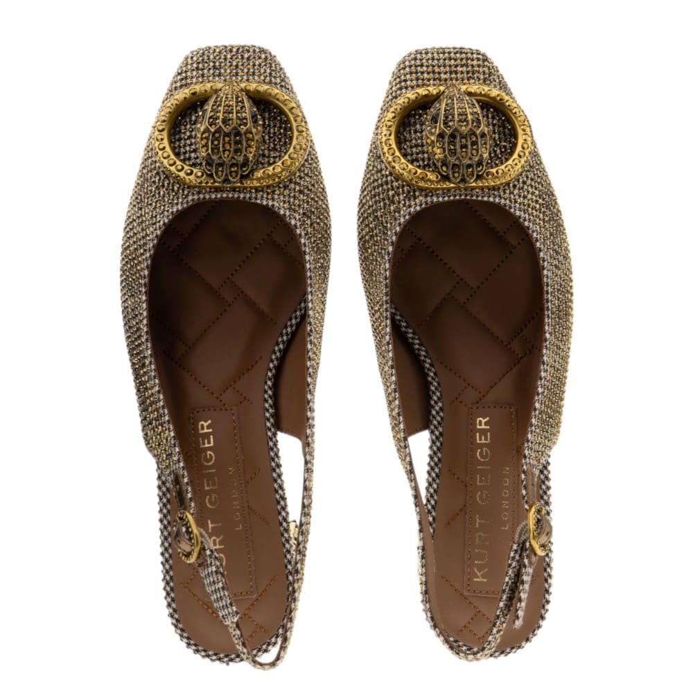 Zapatos Tacón Ancho Brillante Destalonado Kurt Geiger foto 2
