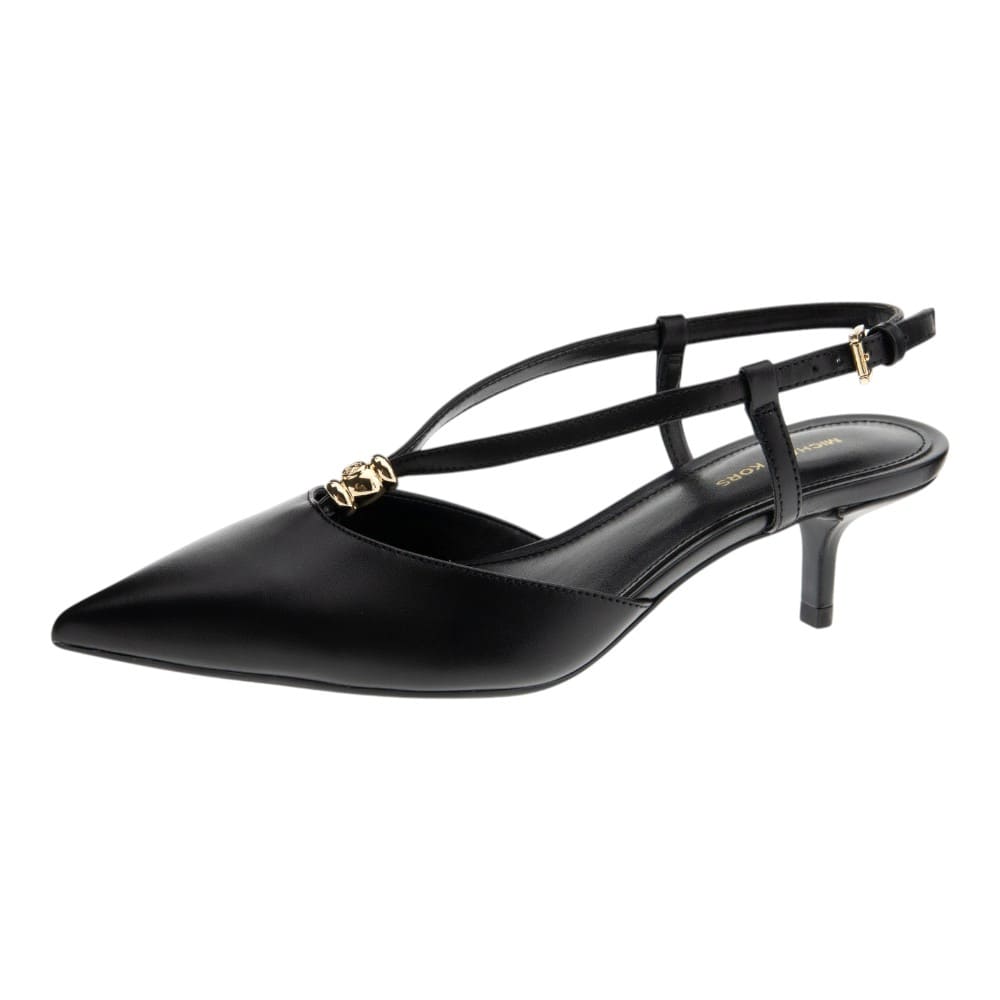 Zapato Negro Stiletto Destalonado Michael Kors foto 3