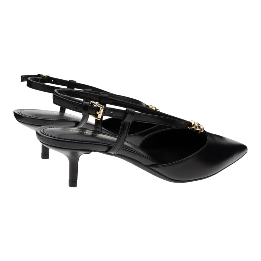 Zapato Negro Stiletto Destalonado Michael Kors foto 4