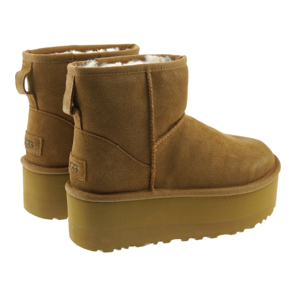 Bota mujer australiana doble suela Ugg Classic mini Pl foto 4
