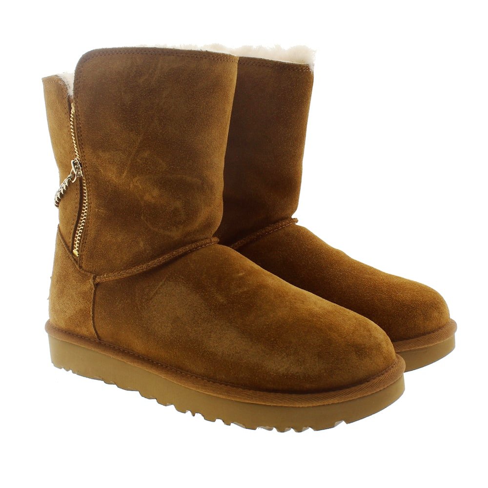 Bota pelo cremallera mujer Ugg Classic Short