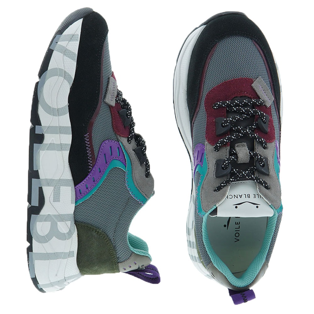 Sneakers piel mujer casual Voile Blanche Club105 foto 2