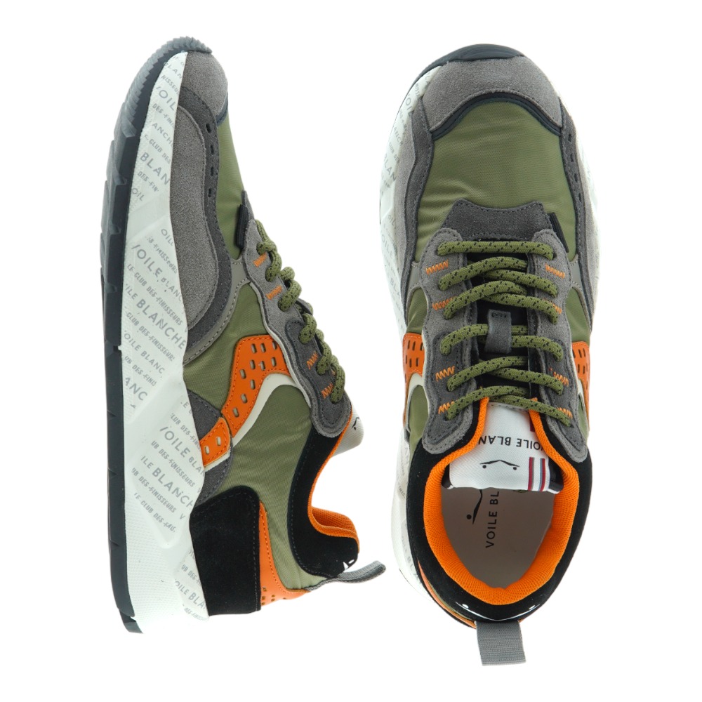 Sneakers piel hombre cordones Voile Blanche Club18 foto 3