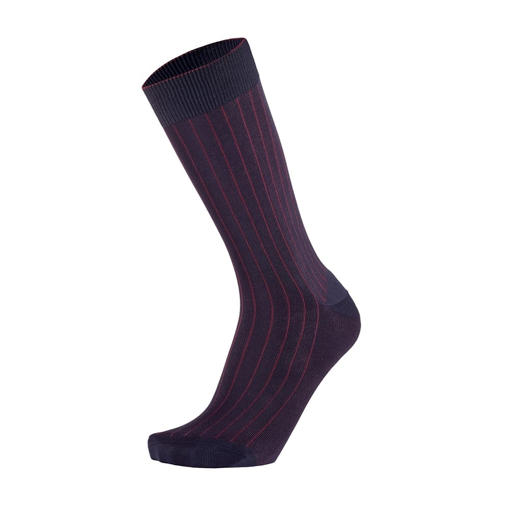 Calcetines Vestir Rayas West Mister Hombre Color Ribbed