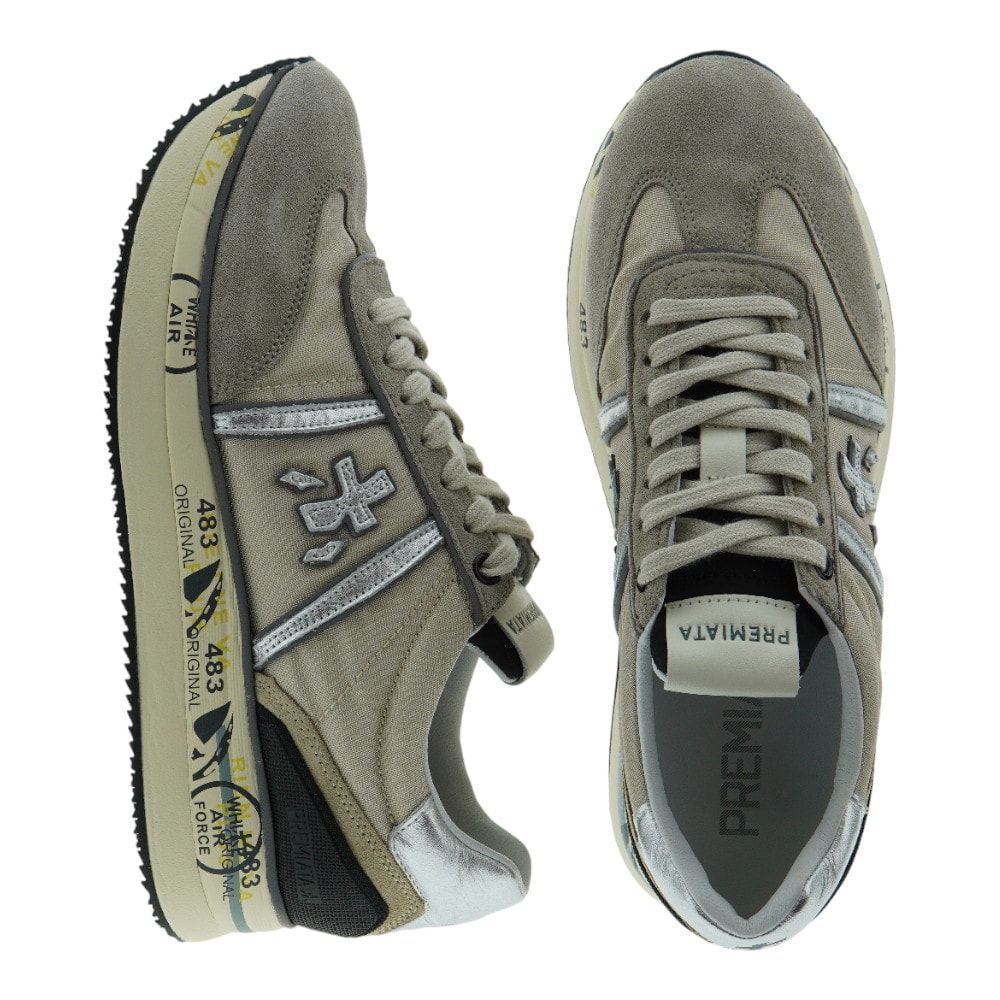 Compra Zapatillas Premiata LUCY Mujer Beige Plata | Gallery Carrile foto 2
