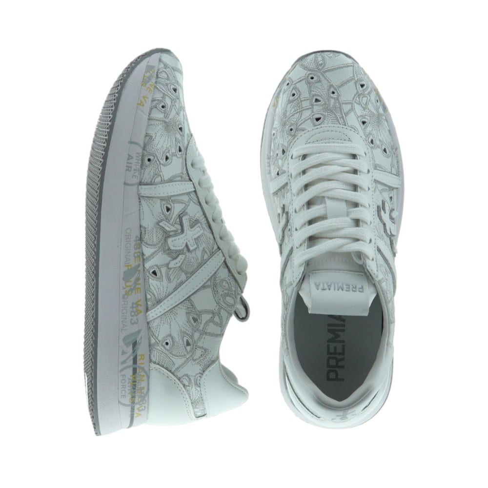 Compra las Sneakers blanca mujer Premiata – Comodidad y estilo premium foto 2