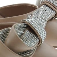 Slingback Nude Adorno Cristal Lola Cruz Elegancia Distintiva | Carrile foto 5