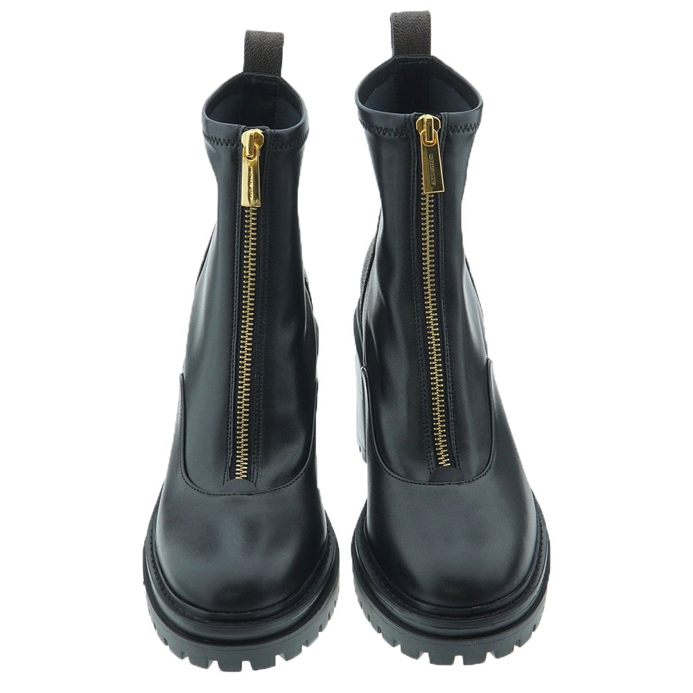 Botines tacón cremallera y logo Michael Kors Cyrus Zip Sandal foto 2