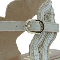 Sandalias Rafia Tacón Yute Gaimo Blanco | Gallery Carrile foto 6