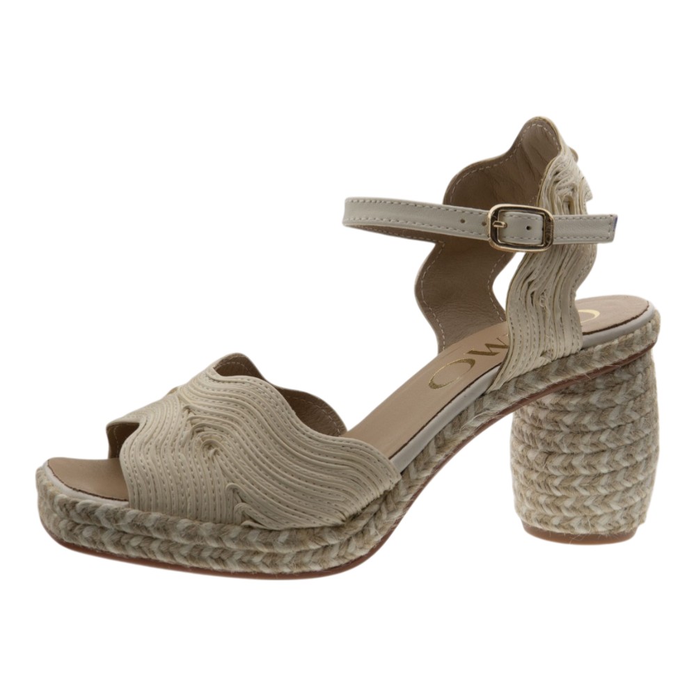 Sandalias cáñamo tacón y plataforma Gaimo foto 3