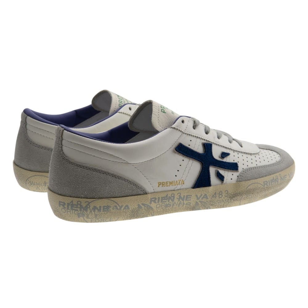 Zapatillas blancas casual hombre Premiata foto 4