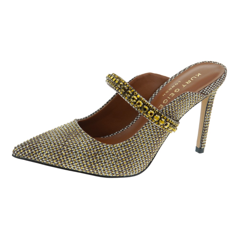 Stilettos Strass Dorados Kurt Geiger Elegancia y Confort | GalleryCarrile foto 3