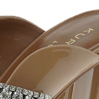 Sandalia tipo mule tacón ancho strass Kurt Geiger Duke Platform foto 6