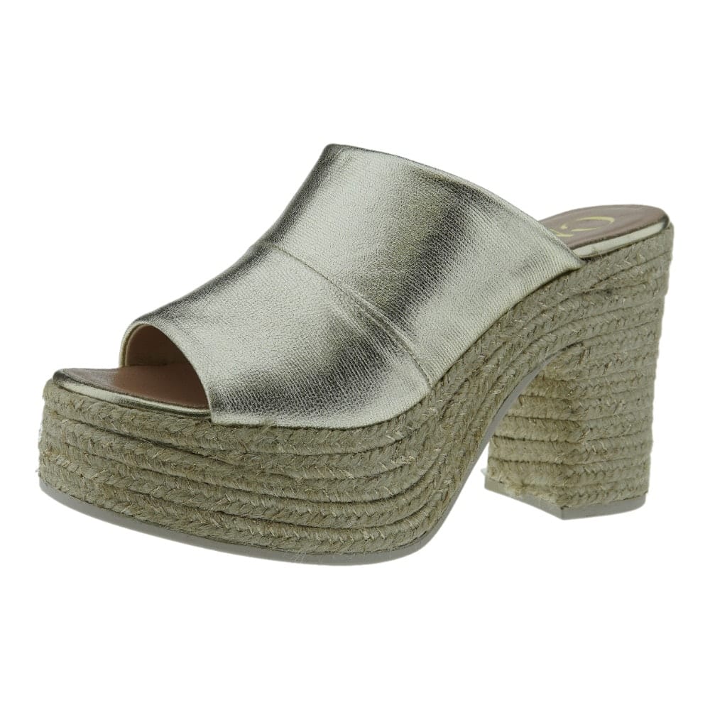 Descubre las Sandalias de Plataforma Gaimo Metálicas en Gallery Carrile foto 3
