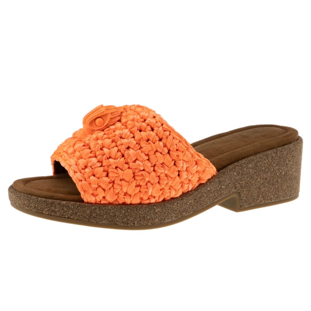 Sandalias Crochet Orange con Plataforma de Kurt Geiger | Exclusivas en Gallery Carrile foto 3