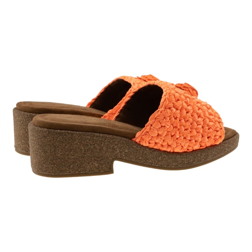 Sandalias Crochet Orange con Plataforma de Kurt Geiger | Exclusivas en Gallery Carrile foto 4
