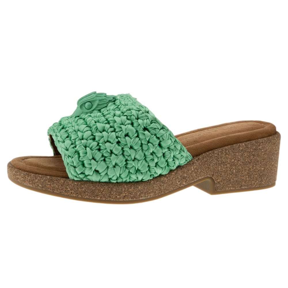 Sandalias Plataforma Crochet Green de Kurt Geiger - Frescura y Estilo | Gallery Carrile foto 3