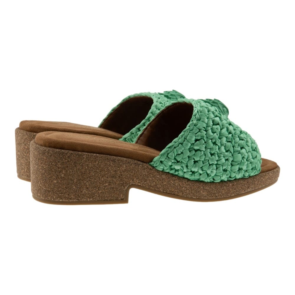Sandalias Plataforma Crochet Green de Kurt Geiger - Frescura y Estilo | Gallery Carrile foto 4