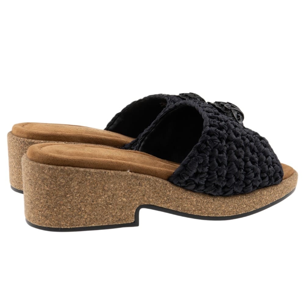 Sandalias Plataforma Crochet Black de Kurt Geiger - Elegancia y Confort | Gallery Carrile foto 4