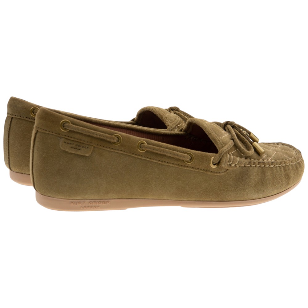 Mocasines mujer lazo ante taupe Kurt Geiger | Gallery Carrilé foto 4