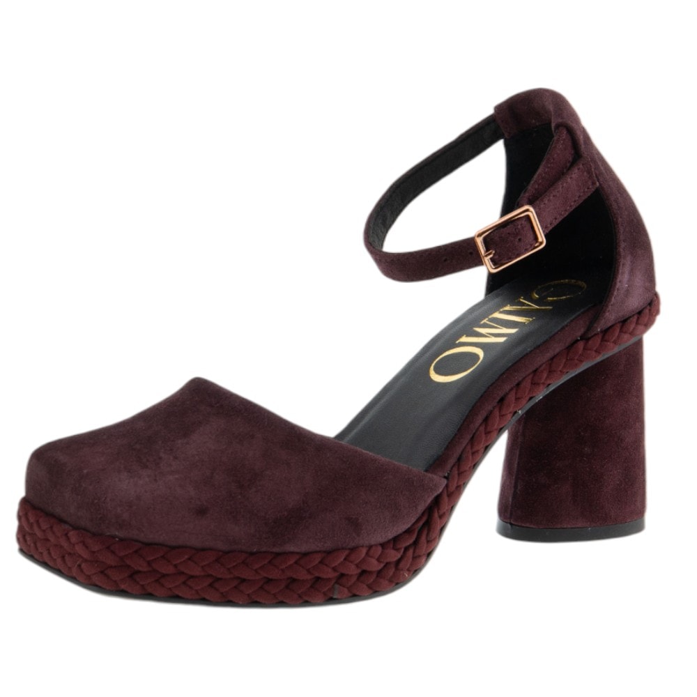 Zapatos tacón hebilla mujer Gaimo en serraje | Carrilé foto 3